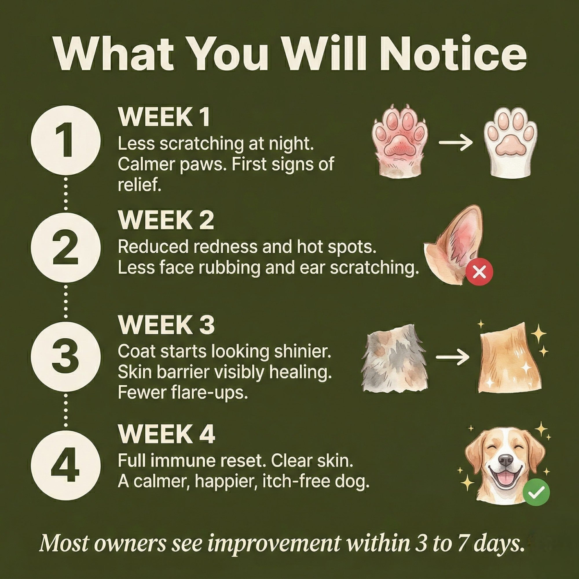 Vet formulated Allergy & Itch Relief Probiotic Chews