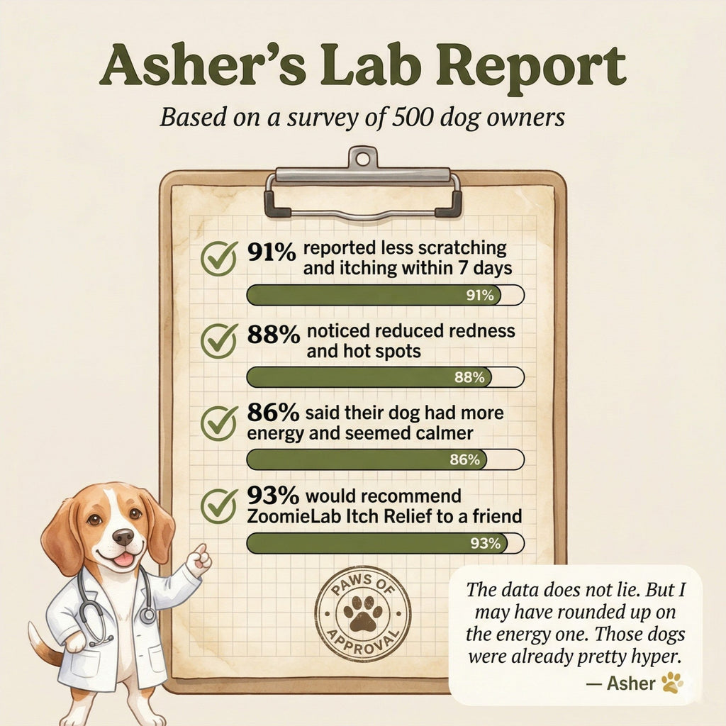 Vet formulated Allergy & Itch Relief Probiotic Chews